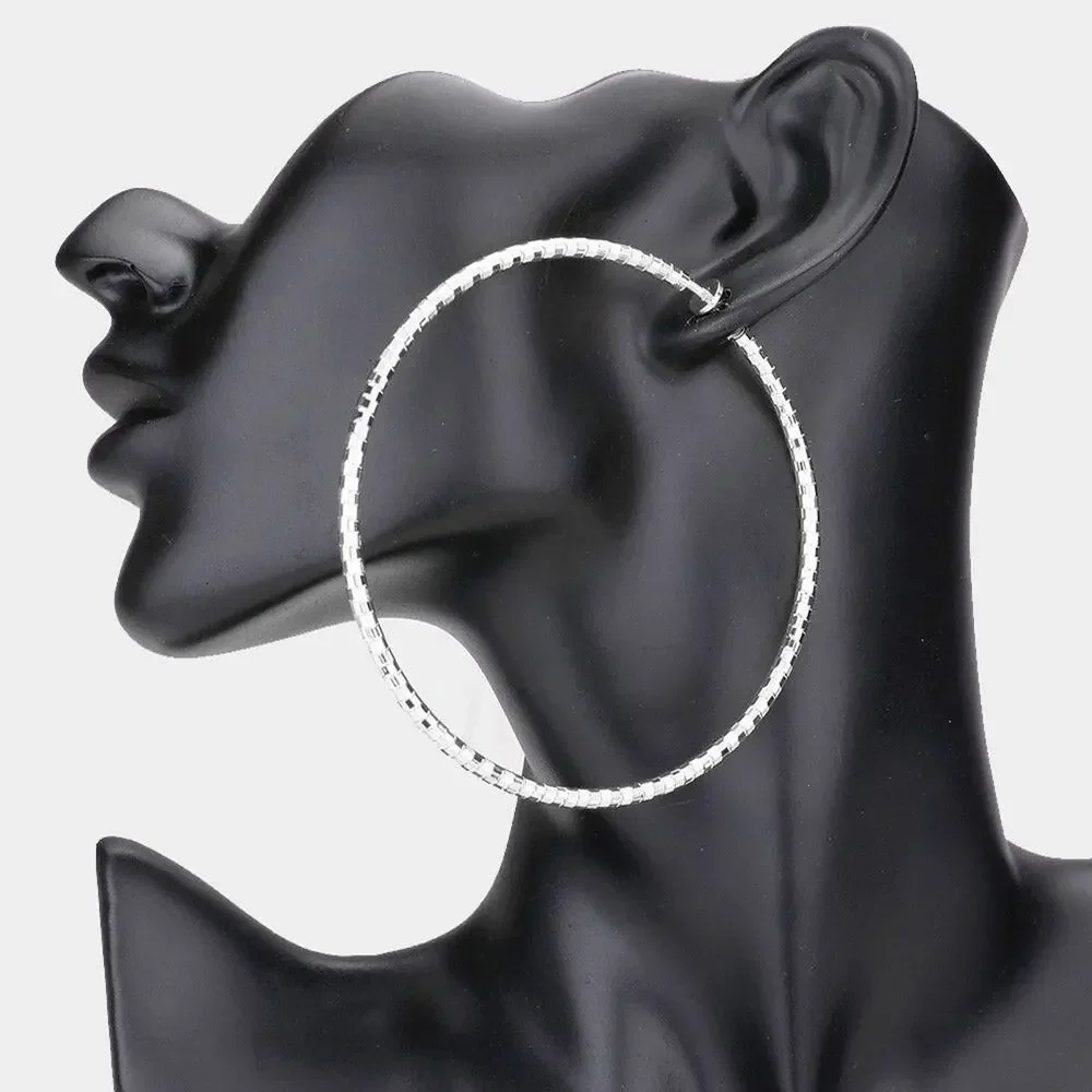 Hip and Cool Clip on Earrings Two make statement